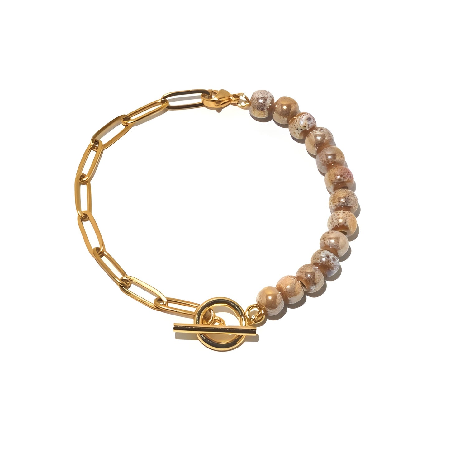 TeDua Half-Pearl Armband